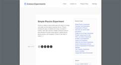 Desktop Screenshot of experiments.co.in