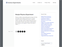 Tablet Screenshot of experiments.co.in